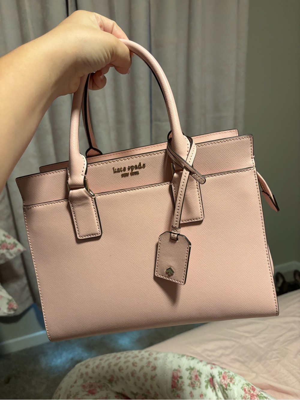 kate spade Pale Pink Structured Satchel
